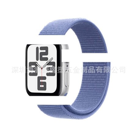 Urrem til Apple Watch iWatch 44/45/46/serie 1.2.3-42 lyseblå lilla