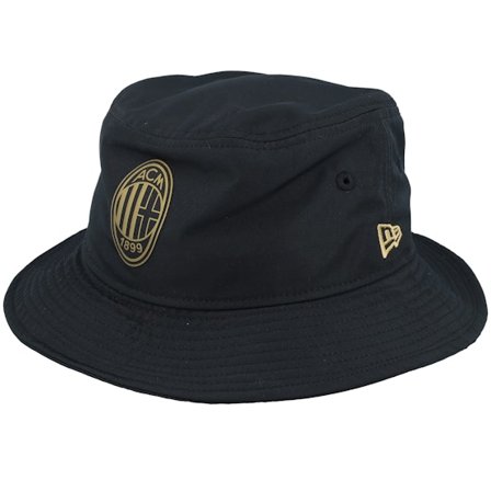 New Era - Football Black bucket Kapelusz - AC Milan Black/Gold Bucket @ Hatstore