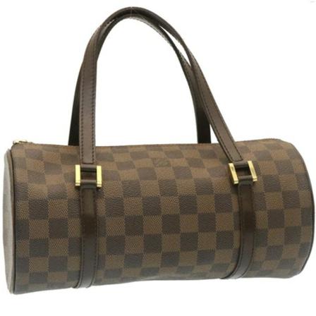 Louis Vuitton Vintage Pre -owned Papillon Pm , Bruin , Dames , Maat: ONE Size Vintage Tassen