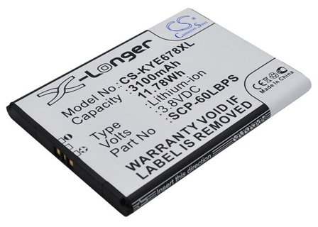Batteri till SmartPhone, Mobil för Kyocera Brigadier, E6782, DuraForce m.fl.