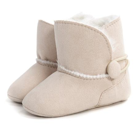 Kengät, joissa on tarttuvapohjat, vauvan tossut, kodikkaat fleece-tossut, pehmeät vauvat