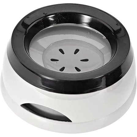 Hundemad- og vandskål til rejser, vanddispensere, anti-spild vandskål, hundevandskål til køretøjer, langsom vanddispenser til kæledyr