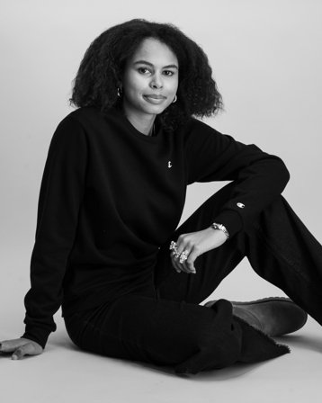 Champion Crewneck Sweatshirt Schwarz Pullover Mädchen - Kids Brand Store