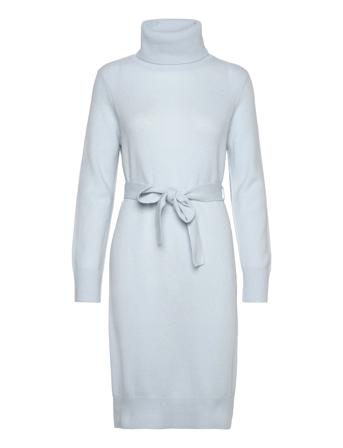Aislayne Merino Knit Dress Kort Kjole Blå Andiata