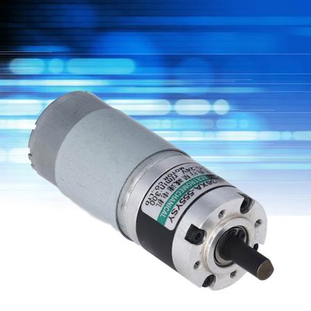Planetgirmotor DC Mikromotor Hastighetsreduksjon CW CCW Liten Motor 34KG.CM Maksimalt Dreiemoment 24V 15W 300r/min