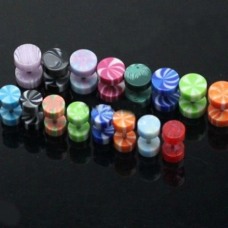 Falske Ørepropper Tunneler Krops Smykker