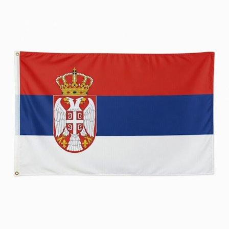 Serbia Flagget - 150 x 90 cm