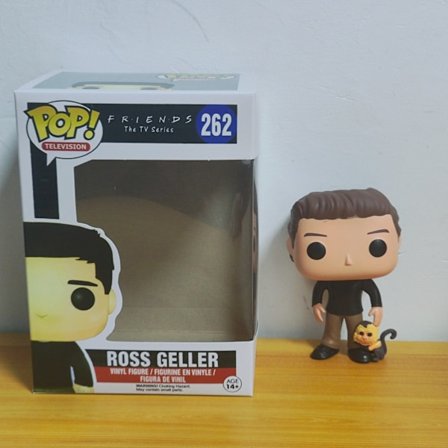 Funko Film och TV Omgivning Amerikansk Dramaversion POP Vänner Sex Person Handgjord modell Dekoration B