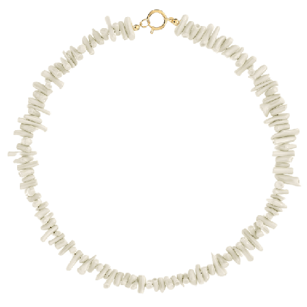 Edblad Riviera Necklace Offwhite Gold Smycken & klockor Dam Guld ONESIZE