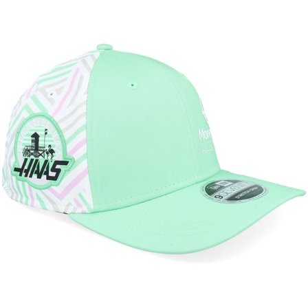 New Era - Motor Grön adjustable Keps - Haas F1 25 Team Miami 9SEVENTY Teal Adjustable @ Hatstore