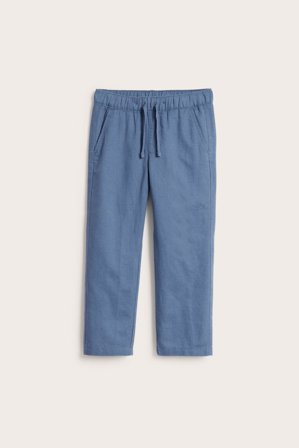 Kappahl | Spodnie z mieszanki lnu Niebieski 104 | Niebieski