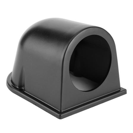 52 mm/2 tuuman yksireikäinen kiinnityskuppi Universal musta auton kojelautamittarin pod