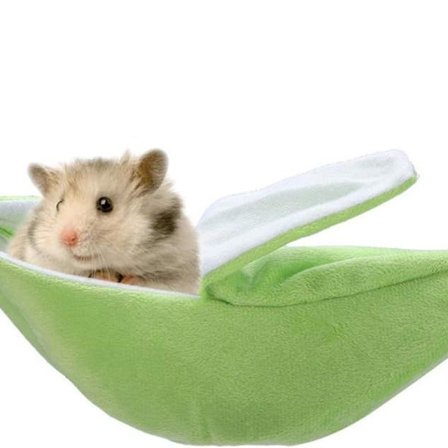Husdjur Hamster Säng Banan Form Hängande Grön