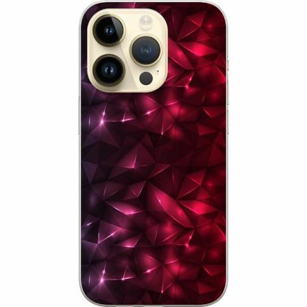 Apple Iphone 14 Pro Genomskinligt Skal Tempting Red