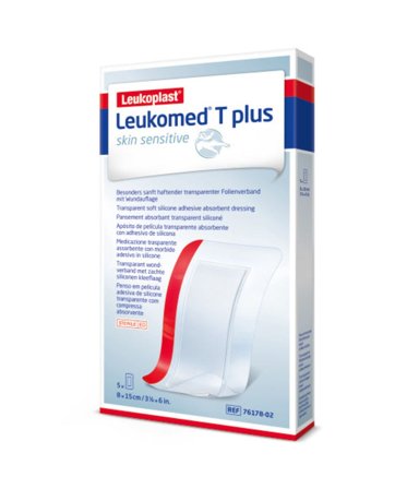 Leukomed T+ skin sens 8x15cm