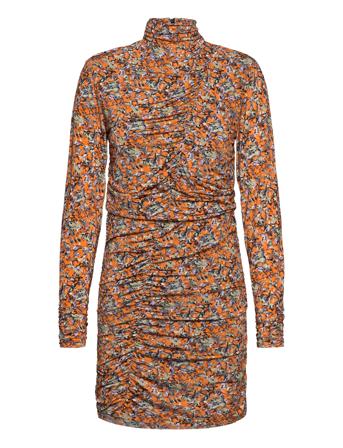 Odagz Short Dress Orange Gestuz