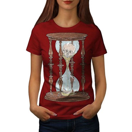 Blood Rose Skrämmande skräck Kvinnor Royal Bluet-shirt