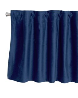 Multibandskappa enfärgad sammet Blå - Linea