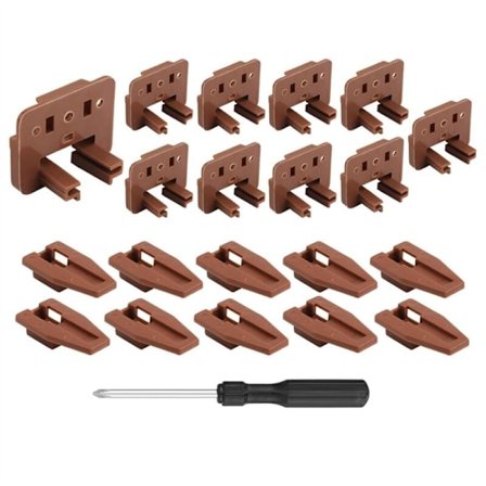 10 sarjaa keskikommodin laatikon liukukiskoja ruuvimeisselillä, laatikon kisko-ohjaimen vaihto, laatikon korjaus