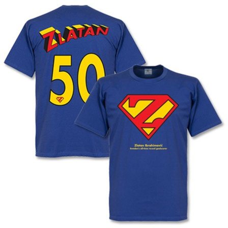 Sverige T-shirt Zlatan Superman
