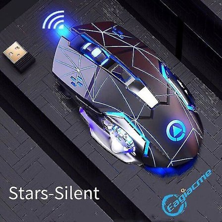 Professionel 6-Knap Trådløs Gamer Mus Star