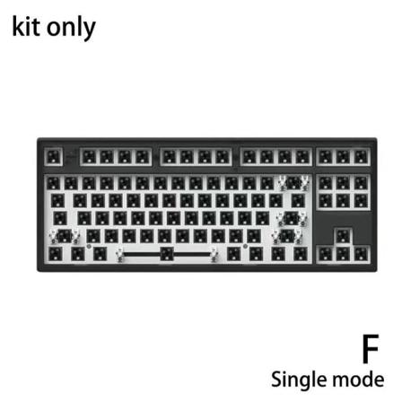Shilijia För Mk870 Mekaniskt Tangentbordssats Full Rgb Bakgrundsbelyst Led