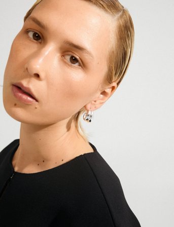 Pilgrim Miko Earrings Silver-Plated - Silver - ONE SIZE