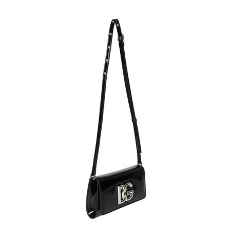 Dolce & Gabbana, Shoulder Bags Zwart, Dames, Maat:ONE Size,leer