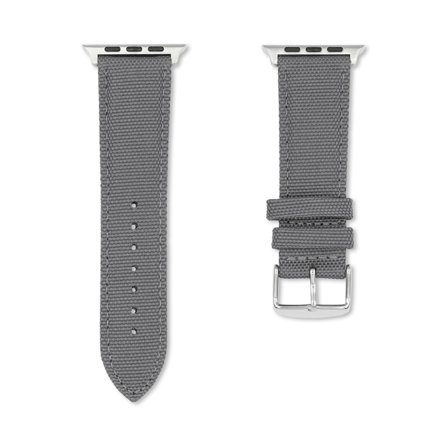 Sailcloth Armband till Apple Watch 38/40/41mm - Grå | Armband Från Yedi