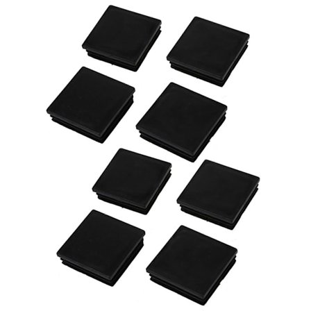 Plast Firkantrør Rørinnlegg Blindhet Endestykker 50mm 2 tommer 8 stk