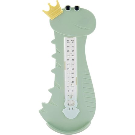 Fotmåler, skostørrelsesmåler for barn, fotmåler med dobbel skala, egnet for barn for måling av skostørrelse, grønn