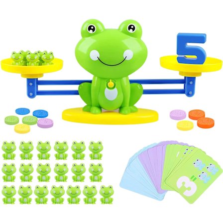 Balanserende telleleker, kule matematikkspill, morsomme, pedagogiske gaver til barn og lærende leker for barn i alderen 3 4 5 6 7 8 år jenter gutter (