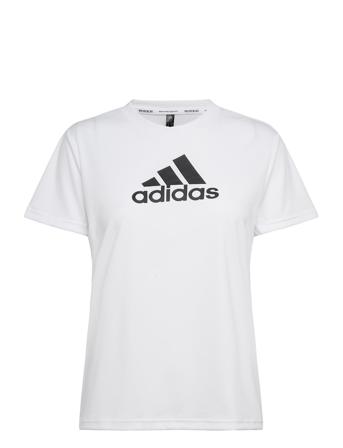 Primeblue Designed 2 Move Logo Sport T-Shirt T-shirts & Tops Short-sleeved Valkoinen Adidas Performance