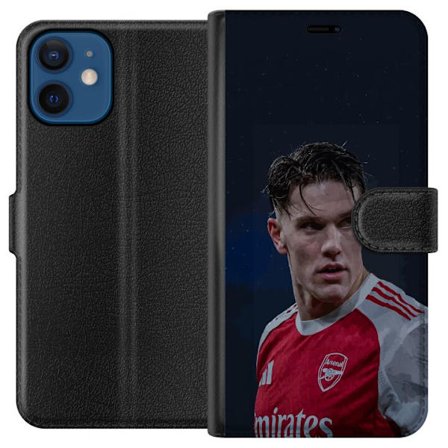 Yhteensopiva Lompakkokotelo Apple iPhone 12 Pastellivärikkäät sateenkaaret, joissa on valkoiset tähdet ja pehmeä väriero taivaallisessa unelmahimmessä