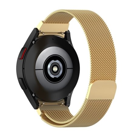 20 mm milanesiskt klockarmband i rostfritt stål för Samsung Galaxy Watch 4 - Guld