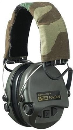 Sordin MSA Supreme Pro-X -aktiivikuulosuojaimet, vihreä