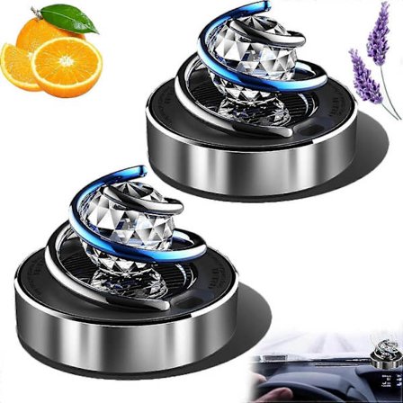 Kannettava kineettinen minilämmitin, kannettava kineettinen lämmitin autoon, aurinkokäyttöinen auton ilmanraikastin pyörivä auto, ilmanraikastin (