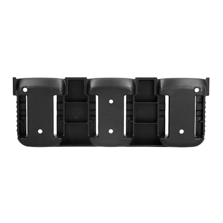 Batteriholder til 3 huller ABS-etui med spænde Batterifixeringsenheder til Milwaukee