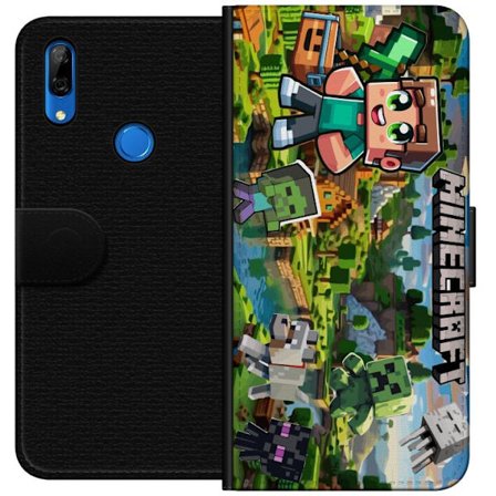 Kompatibel Tegnebogsetui til Huawei P Smart Z Lady Gaga The Fame sort-hvidt portræt med store solbriller i minimalistisk pop-æstetik