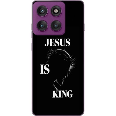 Yhteensopiva Puhelinkuori Motorola Edge 60 Pro Värikkäitä kawaii-hahmoja pinottuna pystysuunnassa violetilla taustalla, pehmeillä muodoilla ja leikkis