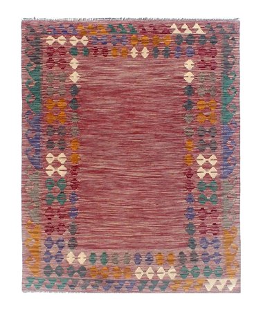 Handgewebt Kelim Afghan Old Stil 149X201 Wollteppich Klein