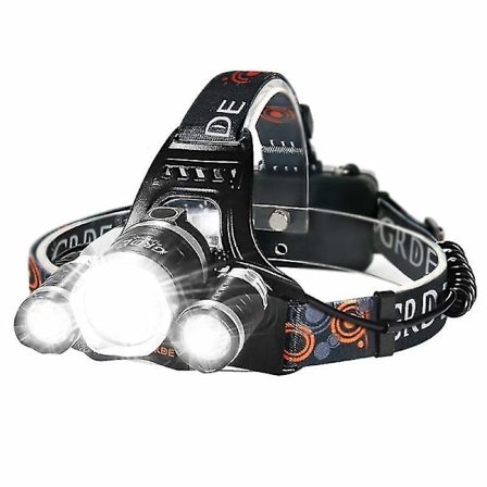 LED-hodelykter USB-oppladbare Fiske Sykkel Camping Vandring