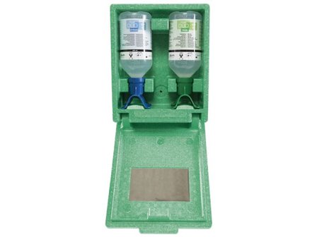 PLUM Combibox Duo med pH Neutral + ögonskölj - Lyreco - Skyddsutrustning - Första Hjälpen - Ögondusch
