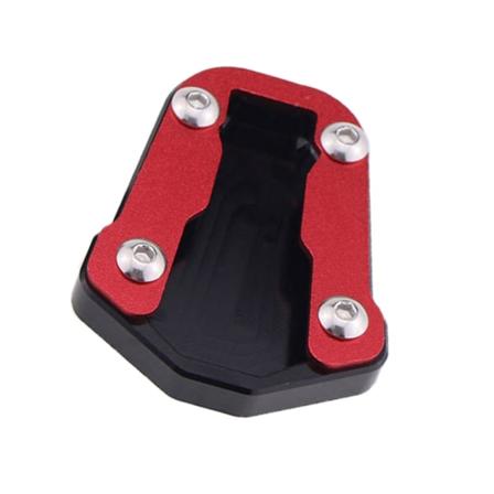 Kickstand Sidostödsförlängningsdyna För För HONDA CRF300L CRF300 Red