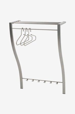 Spinder Design - Klädhängare Carve 1 - Krom - Krokar - Från Homeroom