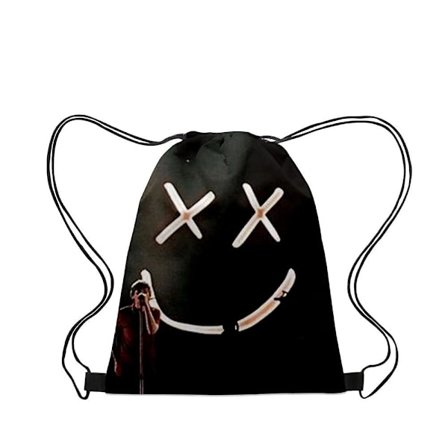 Louis Tomlinson Handväskor Tyg Canvas Rawstring Bag Ryggsäck Kvinnor/mig