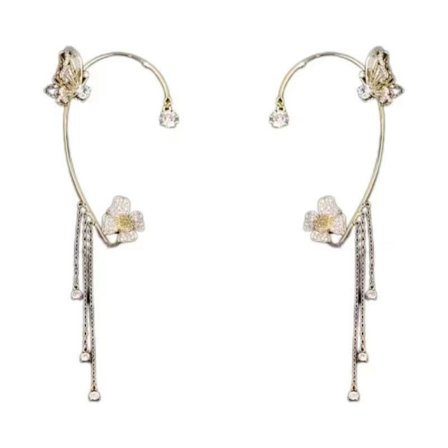 Butterfly Clip øreringe Clip øreringe GULD TYPE A TYPE A