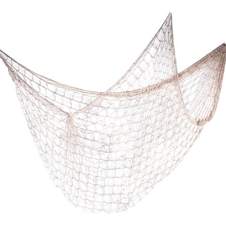 2 * 1.5m Middelhavsdekorativt Fiskegarn Veggdekorasjon