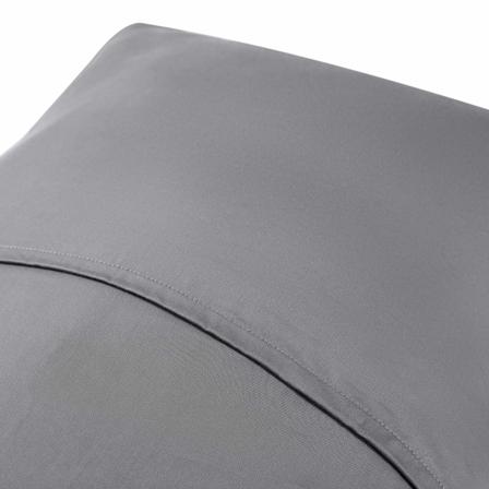 Beckasin Fodral Till Kroppskudden Sibylla Grey Grå Bambu