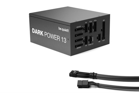 be quiet! Dark Power 13 750W Titanium - modulær - PCIe 5.0 - ATX 3.0 - 10 års garanti